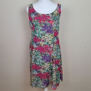 R&K Originals Colorful Floral Sundress Size 8 (2542)